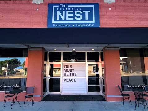 Dealership storefront